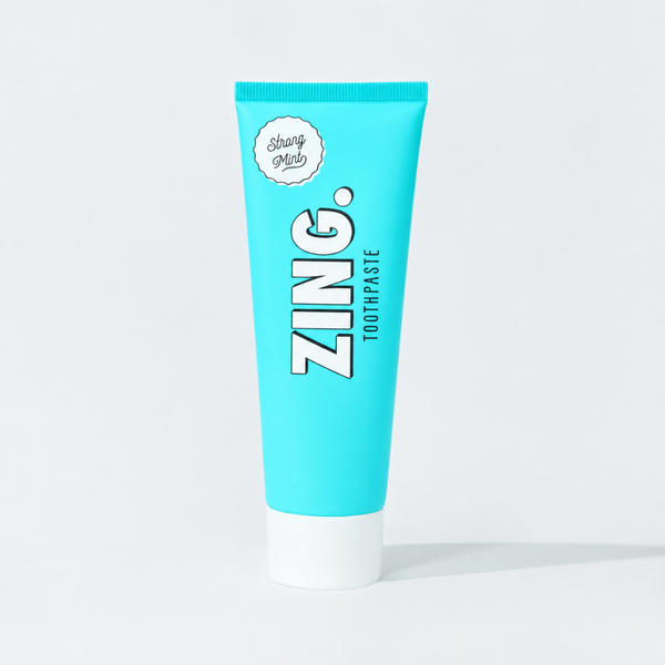ZING. Enamel Whitening Toothpaste | Whitens. Repairs Enamel. Stops