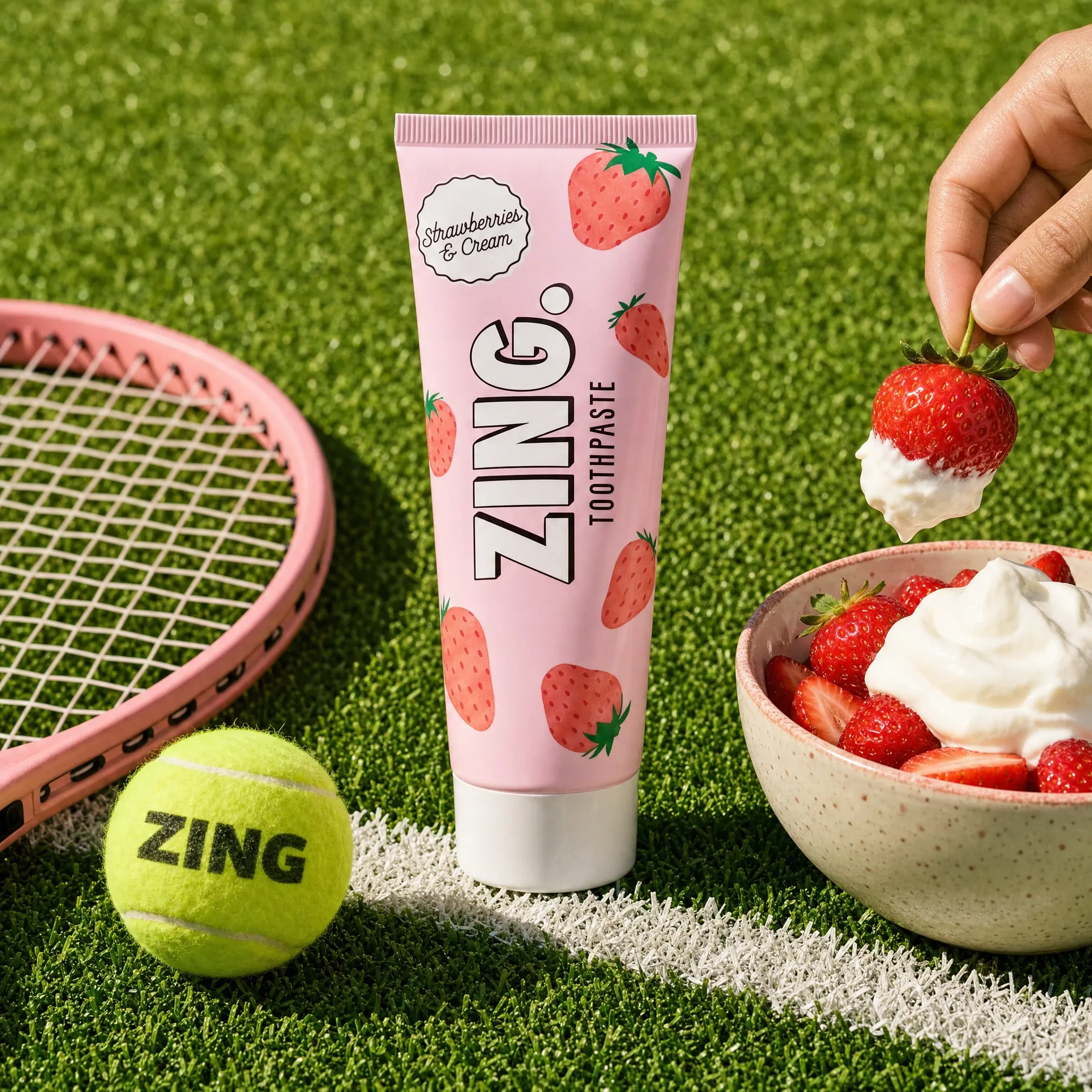 Limited Edition: Strawberries & Cream Toothpaste