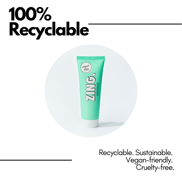 ZING. Enamel Whitening Toothpaste with Hydroxyapatite | Starter Pack ...