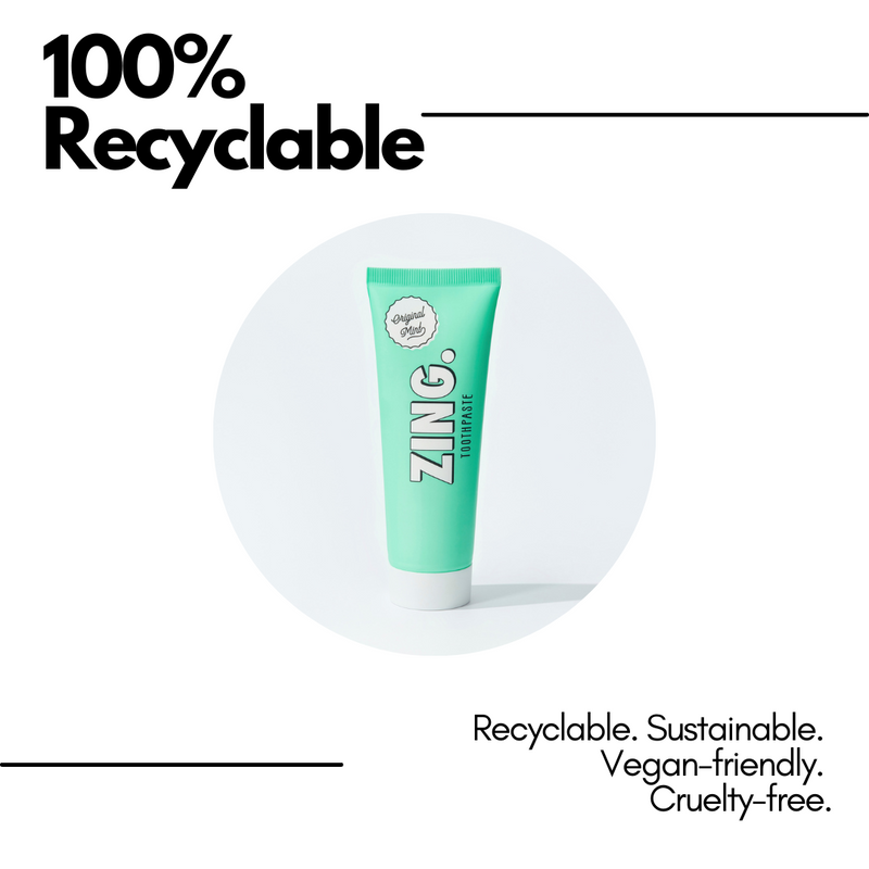 ZING. Enamel Whitening Toothpaste with Hydroxyapatite | Starter Pack ...