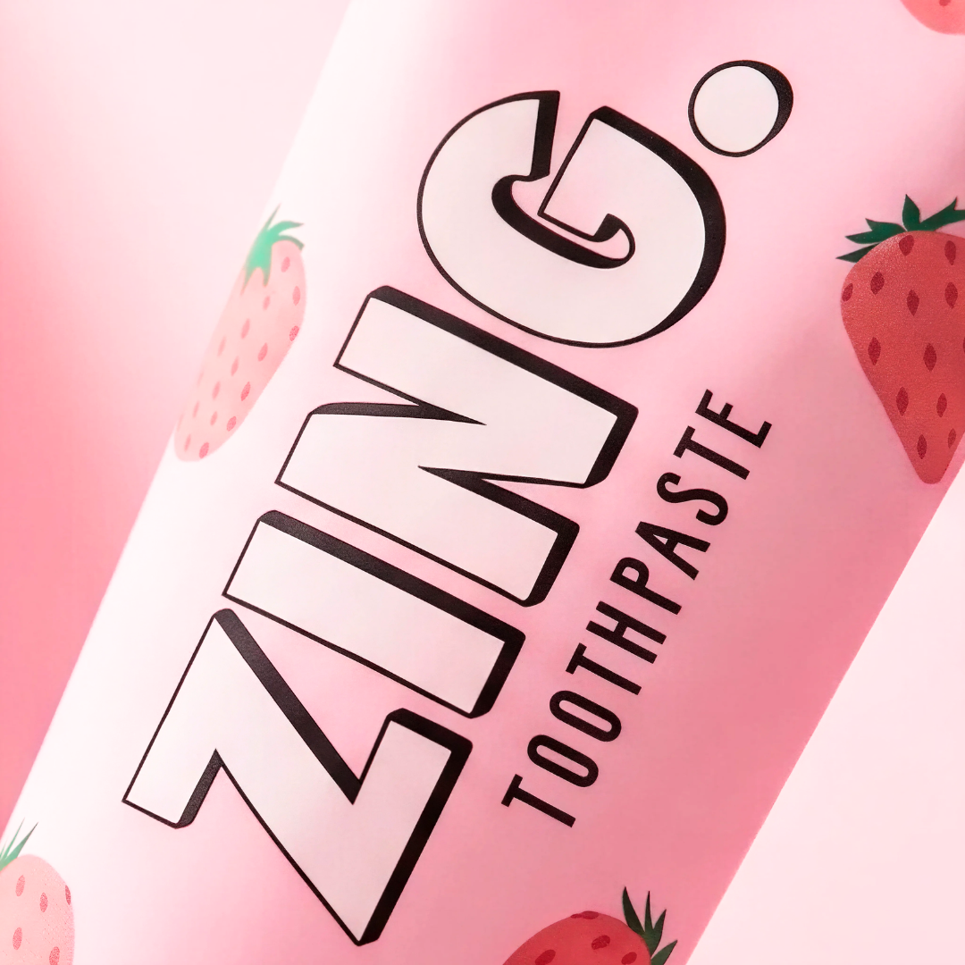 Limited Edition: Strawberries & Cream Toothpaste (x4)