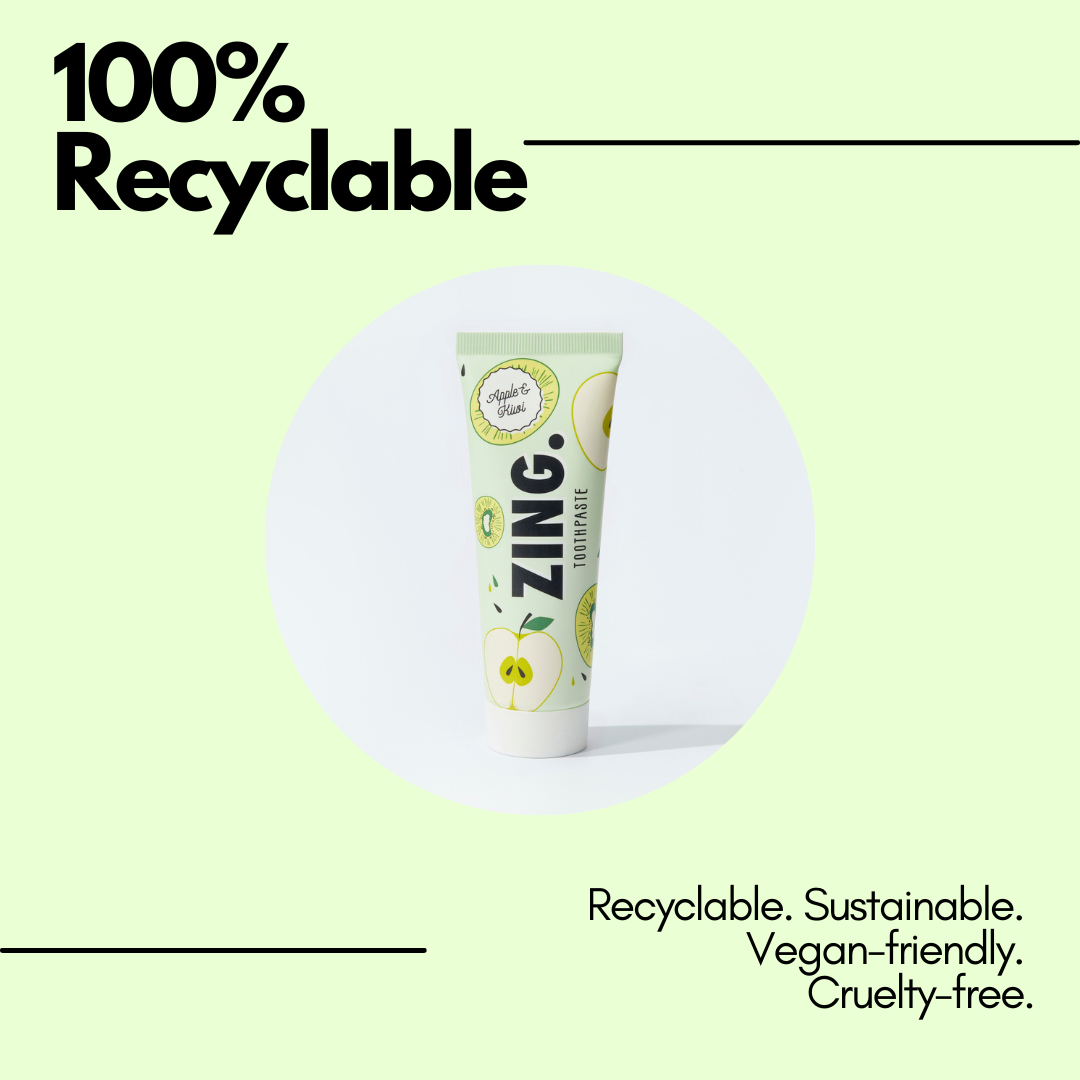 Apple & Kiwi Toothpaste (x4)