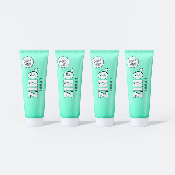 ZING. Enamel Whitening Toothpaste with Hydroxyapatite | Original Mint ...