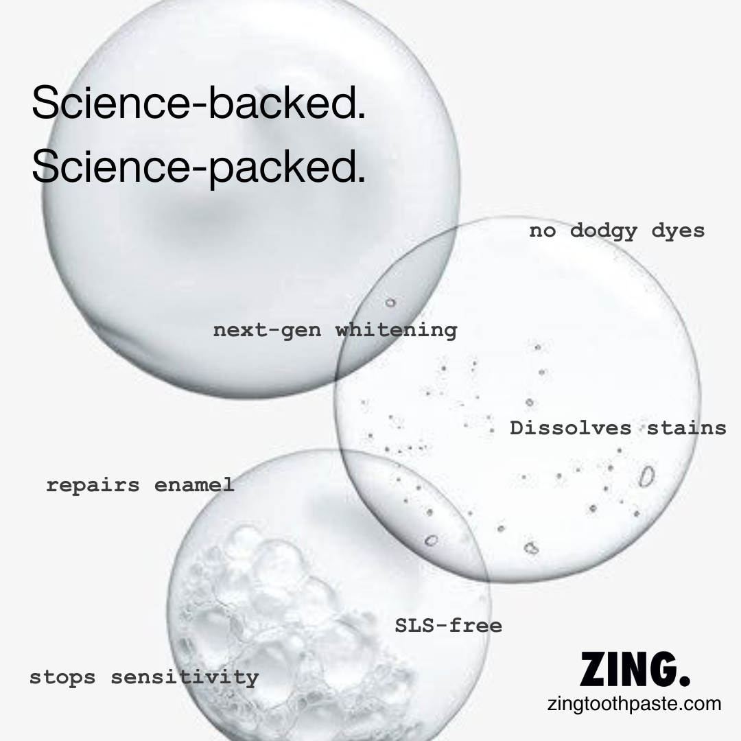 Zin Toothpaste ZING. | Best Enamel Whitening Toothpastes - ZING Toothpaste