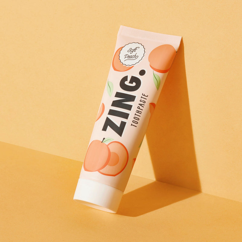 ZING. Enamel Whitening Toothpaste with Hydroxyapatite | Soft Peach ...