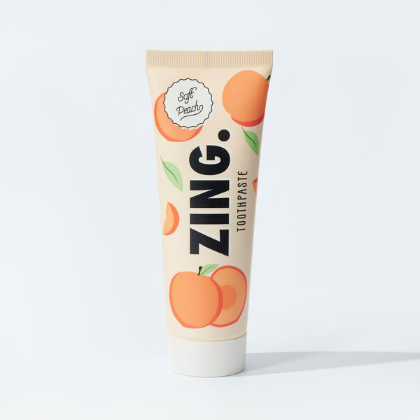 ZING. Enamel Whitening Toothpaste with Hydroxyapatite | Lemon, Peach ...